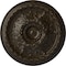 Ekena Millwork Stockport Ceiling Medallion (Fits Canopies up to 6 1/4"), 28"OD x 2 3/4"P, Stone Hearth Crackle CM28STSHC - alternate 1